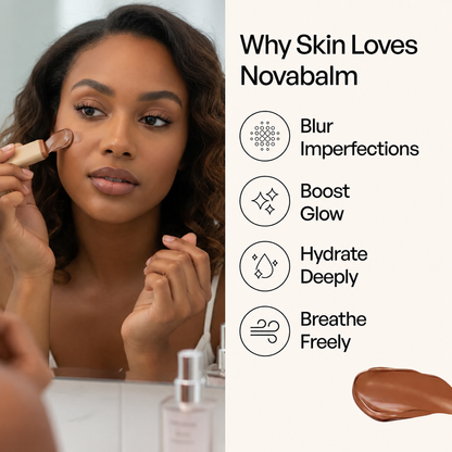 Nova Balm Serum Boosted Skin Tint Balm